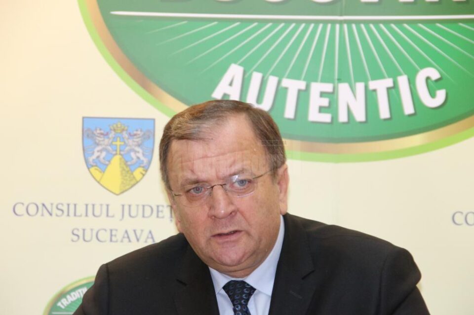 Președintele CJ Suceava, Gheorghe Flutur