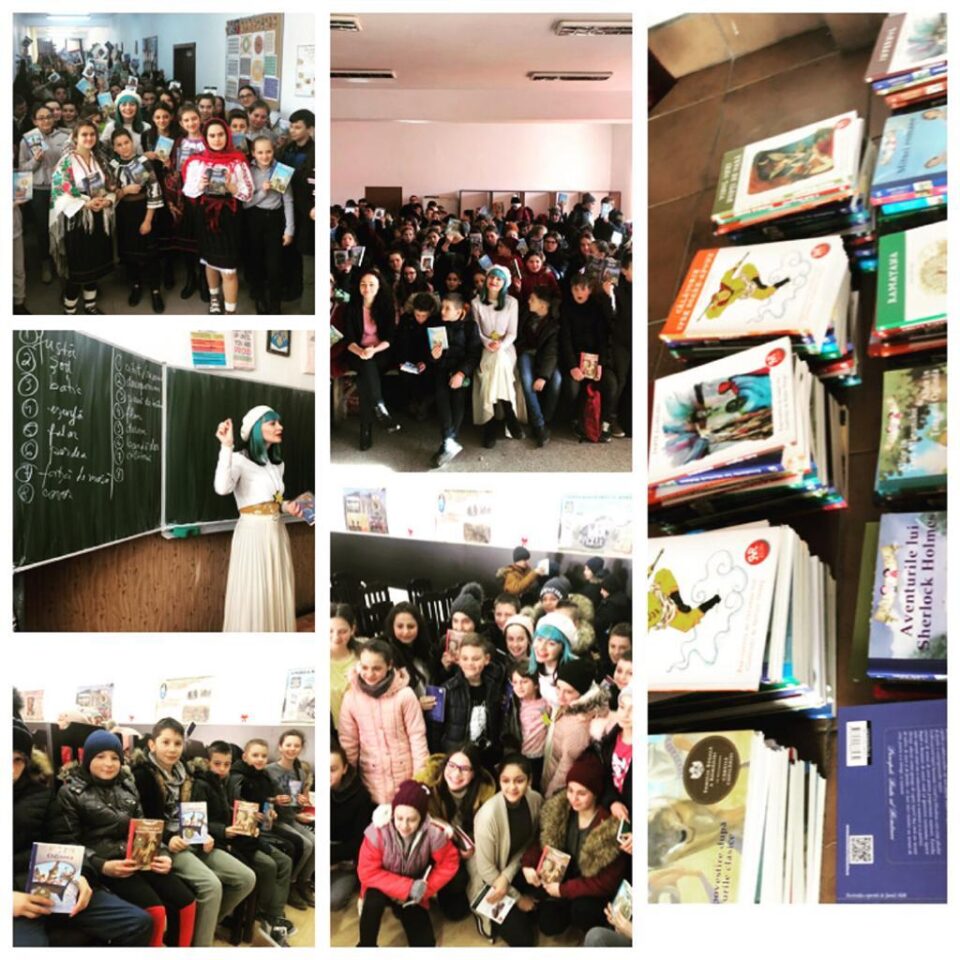 Donație de peste 2.000 de cărți în satele din județul Suceava