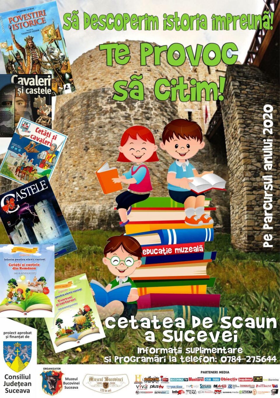 „Să descoperim istoria împreună! Te provoc să citim!”