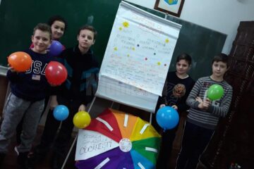 Activitate desfășurată la Școala Gimnazială Ciocănești, în cadrul Campaniei RESPECT