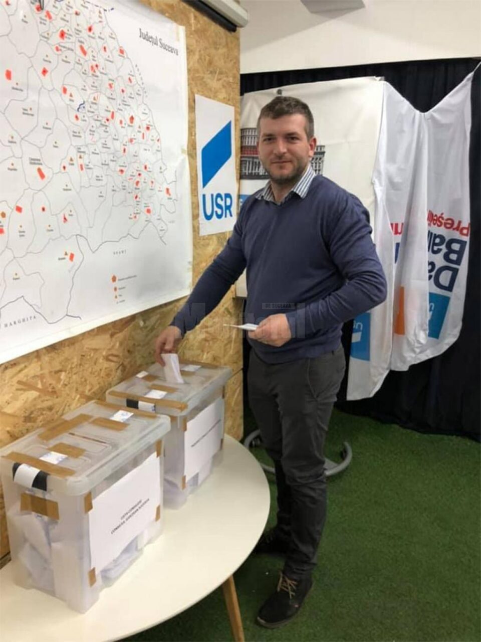 Membrii USR își aleg prin vot candidatul pentru funcția de președinte al CJ Suceava