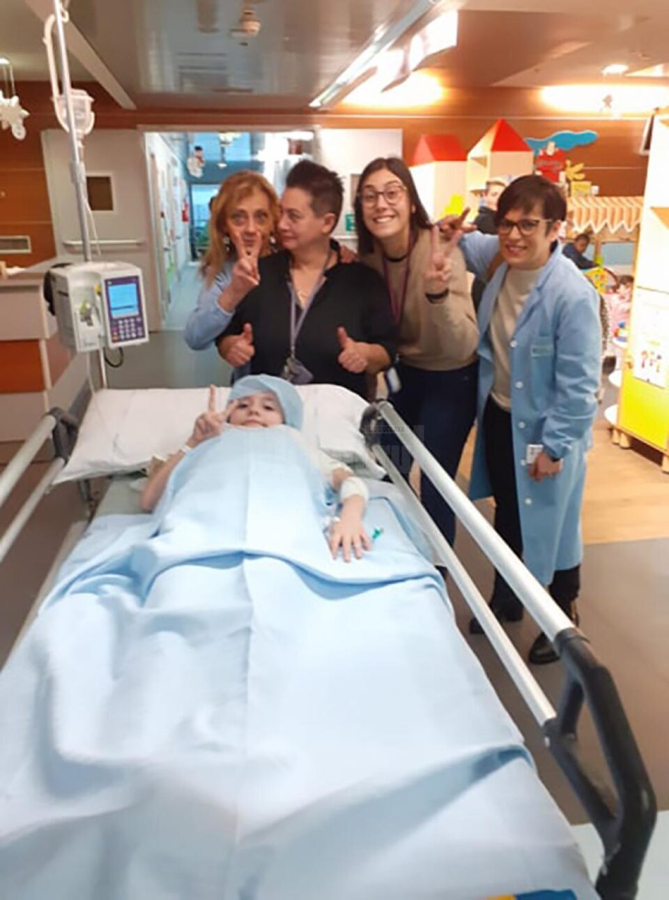Ileana, înainte de operație
