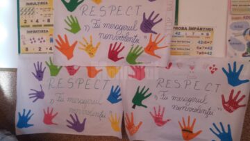 Elevi și profesori ai Școlii Gimnaziale nr. 4 Suceava, „Solidari întru R.E.S.P.E.C.T