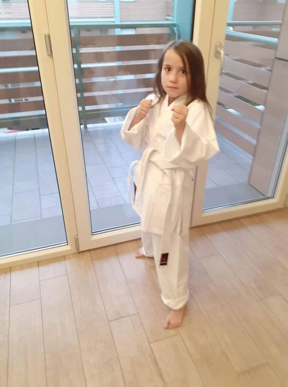 Ileana a învățat karate cât a stat în spital în Italia