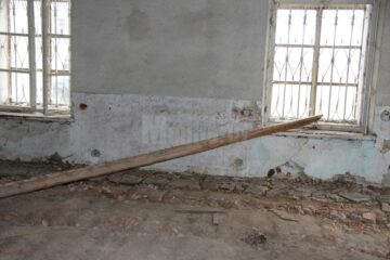 Din interior s-a furat și s-a distrus masiv