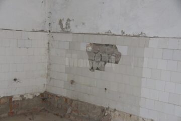Din interior s-a furat si s-a distrus masiv