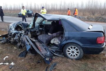 Accidentul care au avut loc pe DN 17A, la ieșirea din localitatea Dornești spre Siret, la sfârșitul lunii decembrie 2019