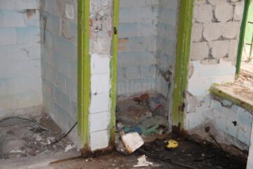 Din interior s-a furat și s-a distrus masiv