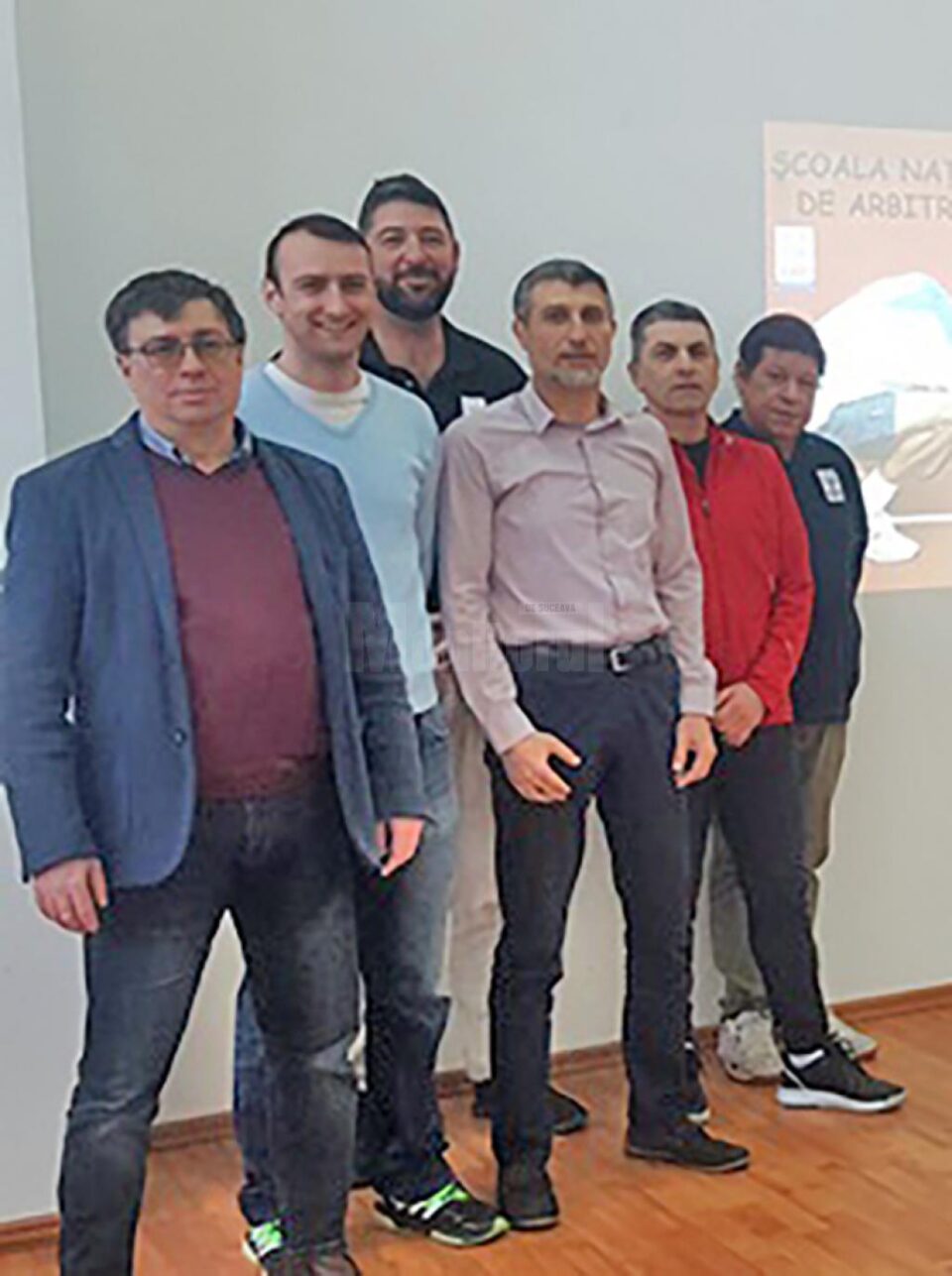 Cei 4 suceveni alaturi de sefii arbitrajului din cadrul FRT
