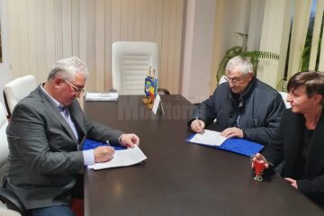 Semnarea contractului pentru realizarea autobazei diviziei de transport electric a Sucevei