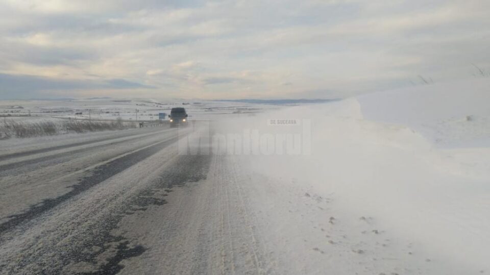 Toate drumurile din județul Suceava sunt deschise traficului rutier
