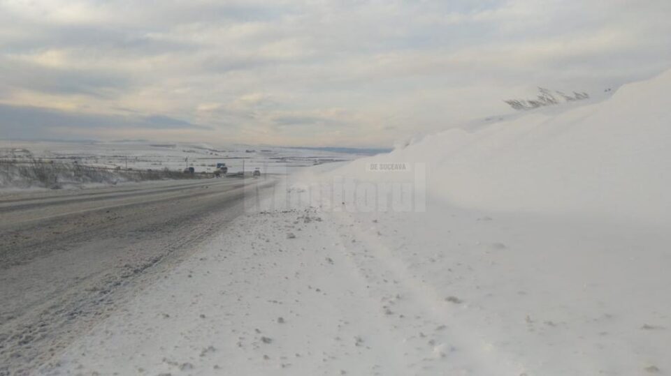 Toate drumurile din județul Suceava sunt deschise traficului rutier