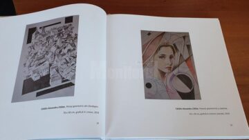 Artistul plastic Cătălin Alexandru Chifan a lansat recent „Albumul cu desene”