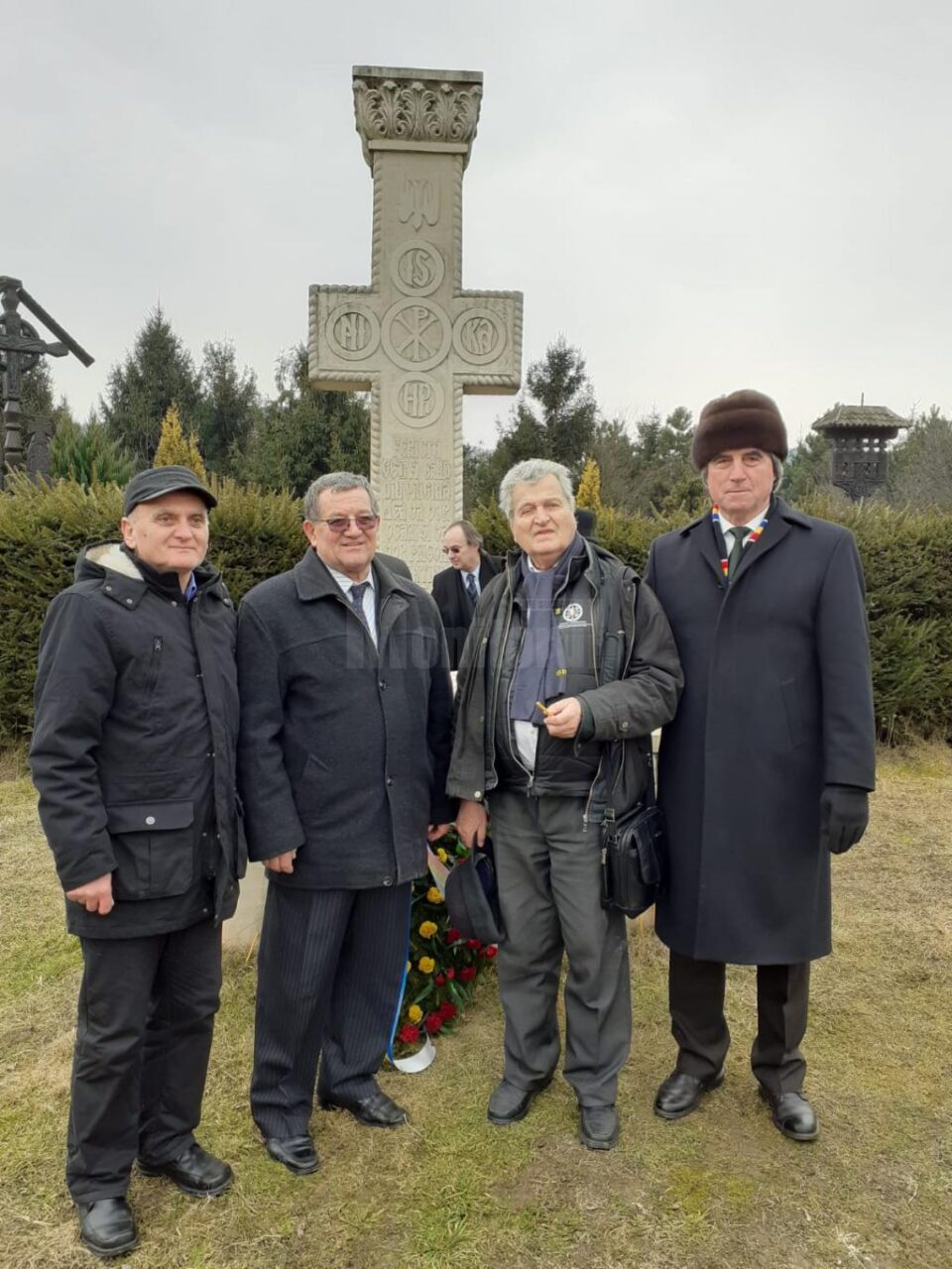 Petrea Dulgheru la Cimitirul Săracilor de la marginea Sighetului