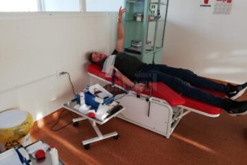 Donare de sânge la Centrul de Transfuzii Suceava