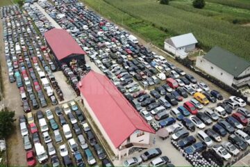 Sediul firmei de dezmembrări auto Mirel & M SRL Udești