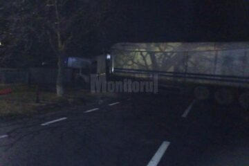 Accidentul nu a avut din fericire consecințe grave