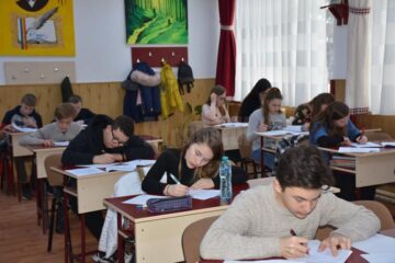 Imagini de la Olimpiada Județeană de Limba Polonă, de pe 8 februarie