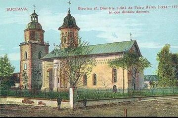 „Biserica parochială Sf. Dumitru din Suceavă începe a se nărui”