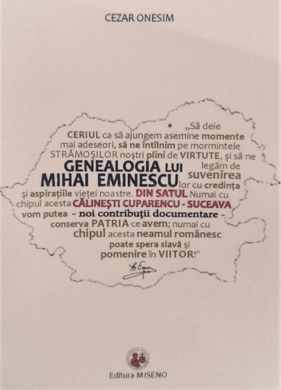 O nouă reîntoarcere la "Genealogia lui Mihai Eminescu" O nouă reîntoarcere la "Genealogia lui Mihai Eminescu"