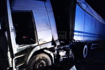 Accidentul a blocat traficul de pe E 85