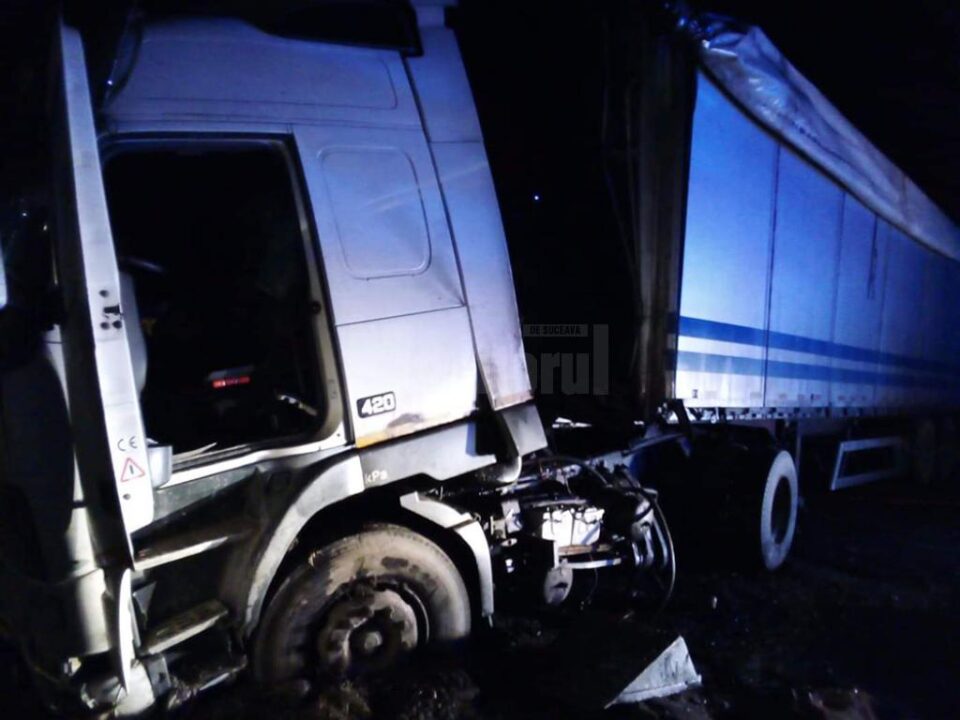 Accidentul a blocat traficul de pe E 85