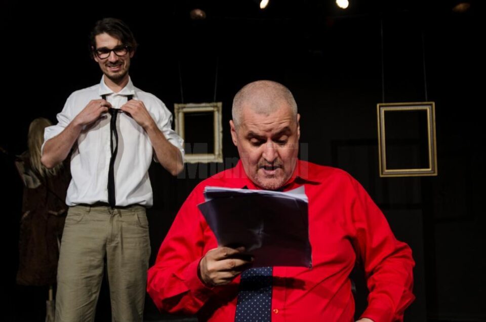 Actorii Cristi Martin și Anghel Damian în ”Teatru de repertoriu” Actorii Cristi Martin și Anghel Damian în ”Teatru de repertoriu”