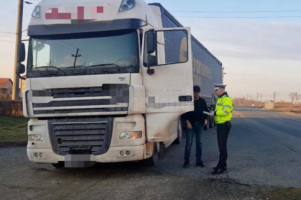 Amplu control în trafic al transportatorilor rutieri, după valul de accidente din ultima săptămână
