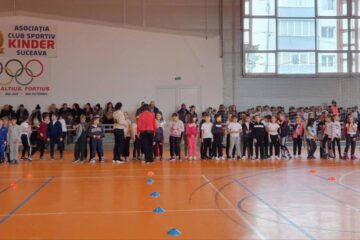 500 de copii au participat la concursul Spiridușii Atletismului