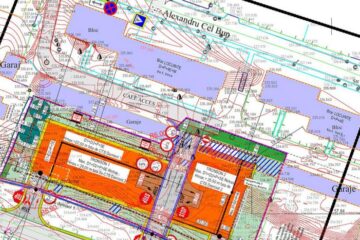 Proiectul blocului cu două tronsoane care se construiește la baza Dealului Tătărași