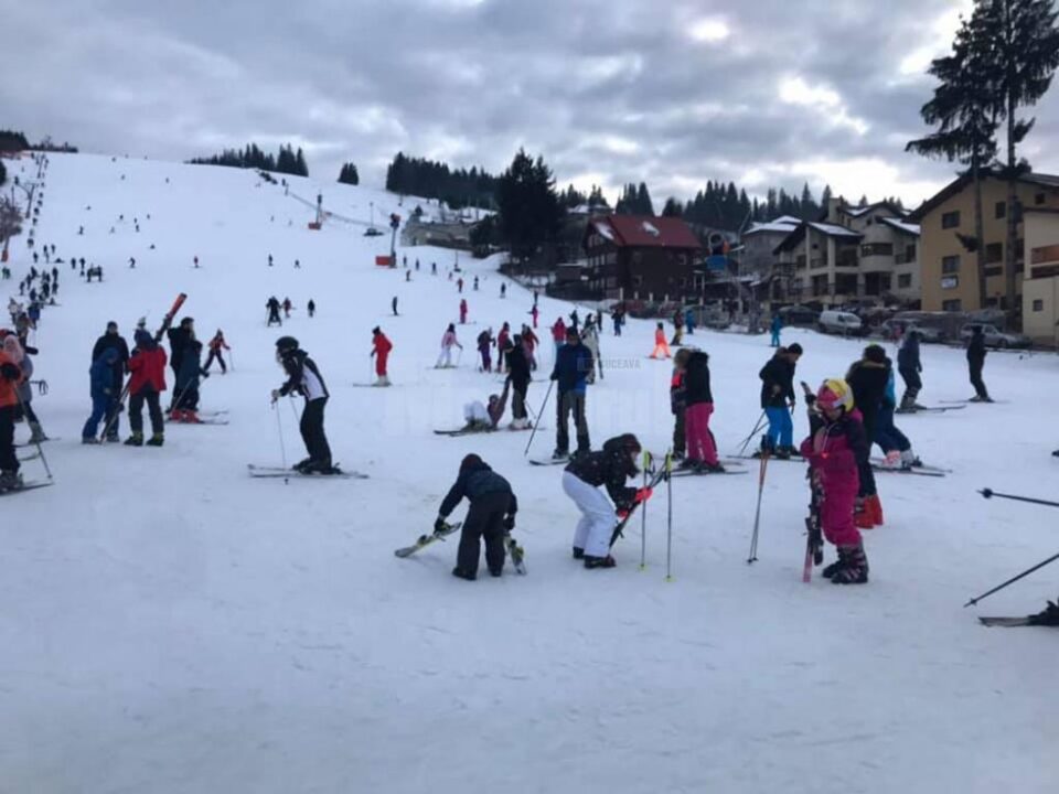 Pârtiile s-au prezentat în condiții bune