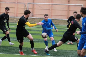 Meciul de la Piatra Neamț s-a încheiat cu victoria gazdelor. Foto Cristian Plosceac