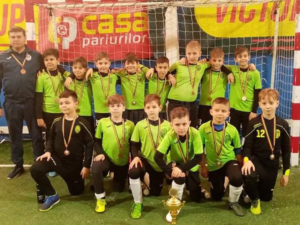 Copiii de la Juniorul Suceava s-au clasat pe locul 3 la turneul de la București