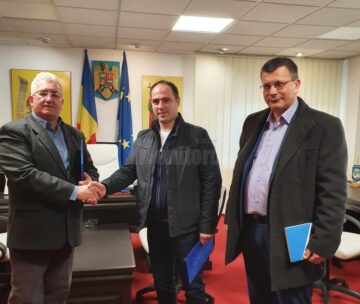 Ion Lungu a semnat contractul de modernizare a străzii Emil Cioran