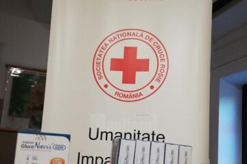 35 de aparate de măsurat glicemia și 7.000 de teste de glicemie pentru aceste aparate, donate de Crucea Roșie Suceava
