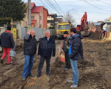 Contractul de modernizare a străzii Emil Cioran, din municipiul Suceava, semnat joi dimineață
