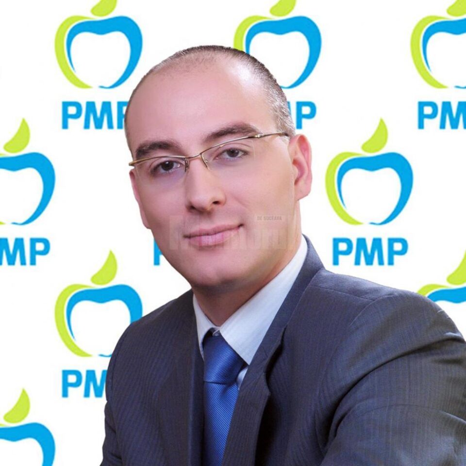 Secretarul general adjunct al Organizației Județene Suceava a PMP, Florin Hrebenciuc