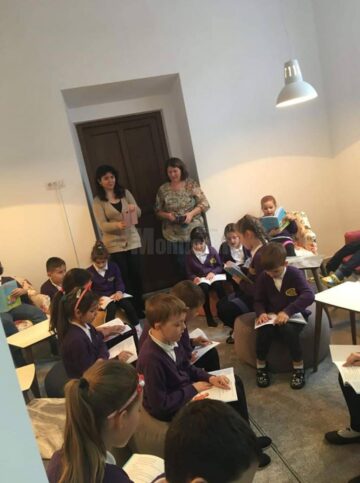 O bibliotecă și o sală de lectură „altfel”, prietenoase și neconvenționale, la Școala ”Regina Elisabeta” Rădăuți