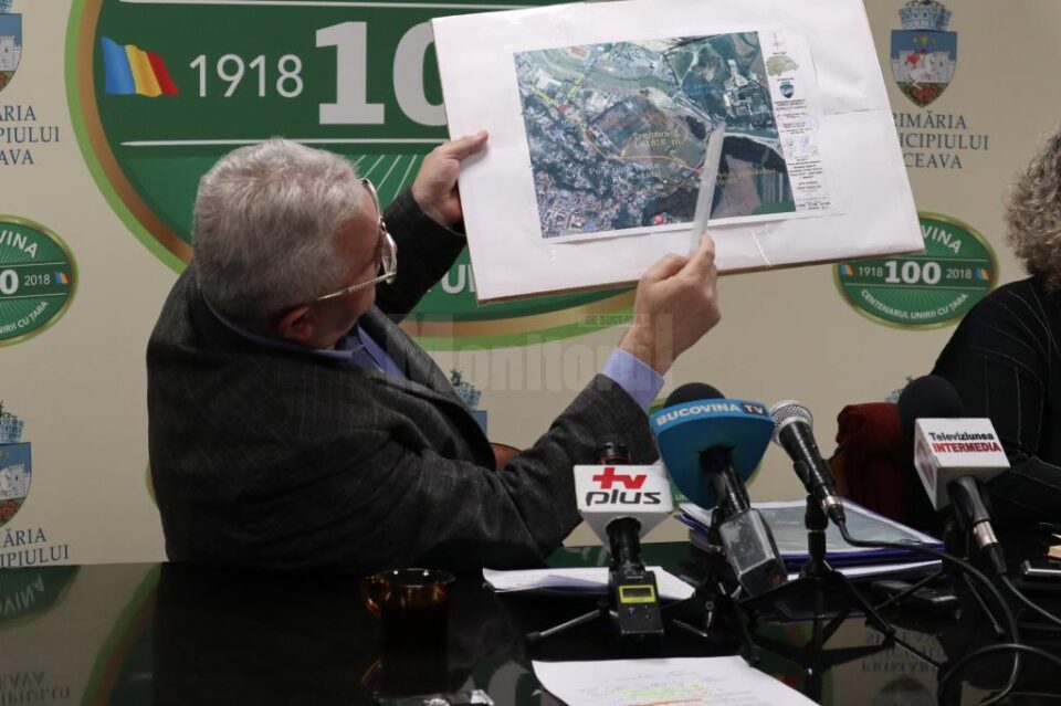 Edilul Sucevei, Ion Lungu, a prezentat propunerea sa de începere a lucrărilor la ruta alternativă Suceava - Botoșani