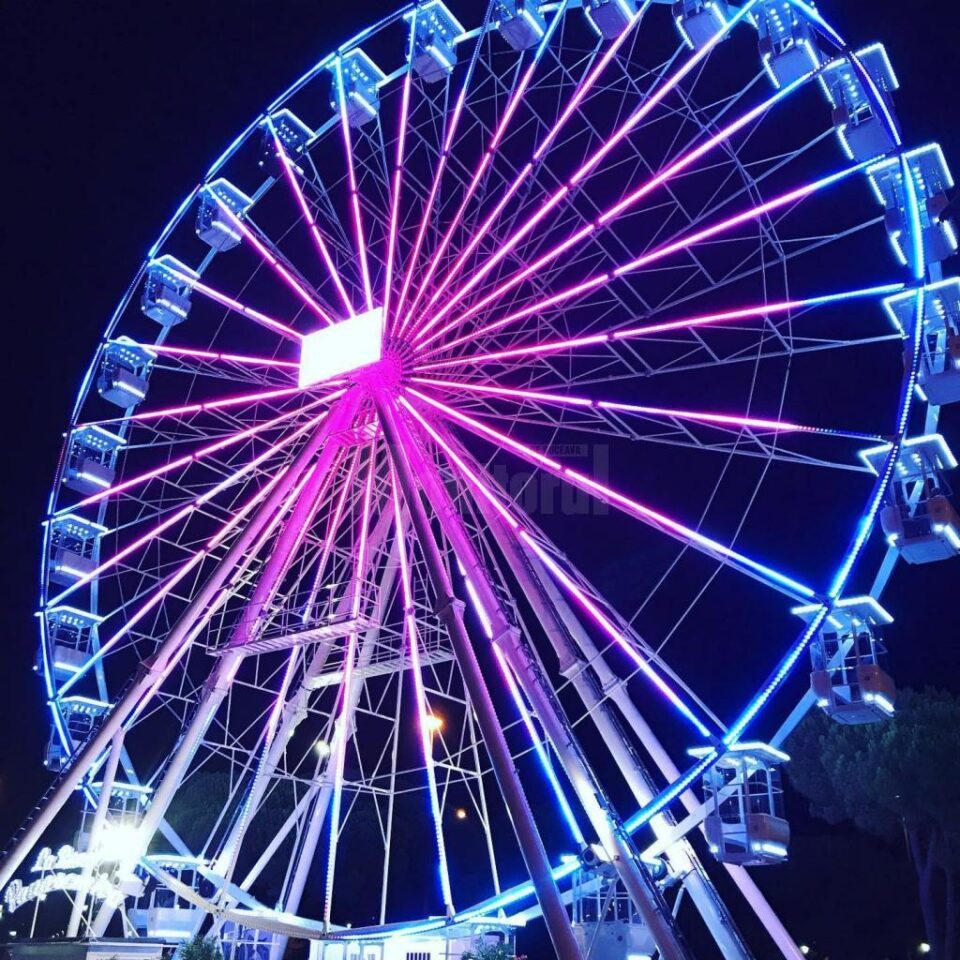 O roata panoramica va fi montată lângă Cetatea de Scaun Suceava 2