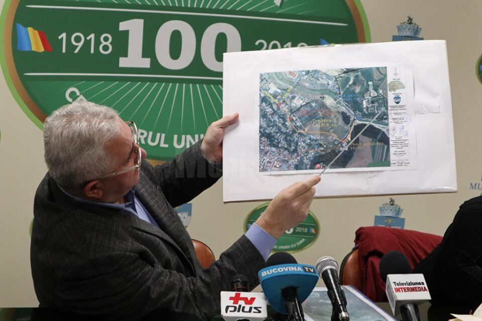 Realizarea unei prime porțiuni circulabile a viitoarei rute alternative, propusă de Ion Lungu executantului lucrării