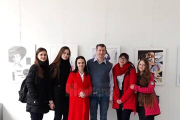 Expoziție de pictură, grafică și acuarelă, la Biblioteca Bucovinei