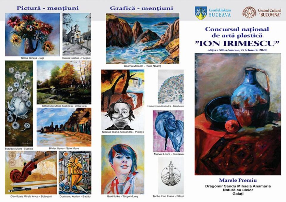 Concursul național de artă plastică „Ion Irimescu” și-a desemnat câștigătorii
