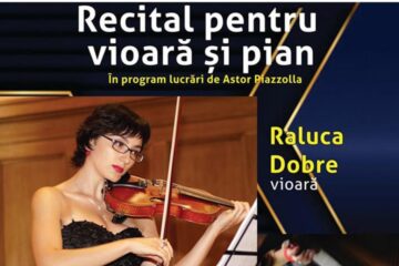 Recital de vioară și pian, cu lucrări de Astor Piazzolla, la Universitate