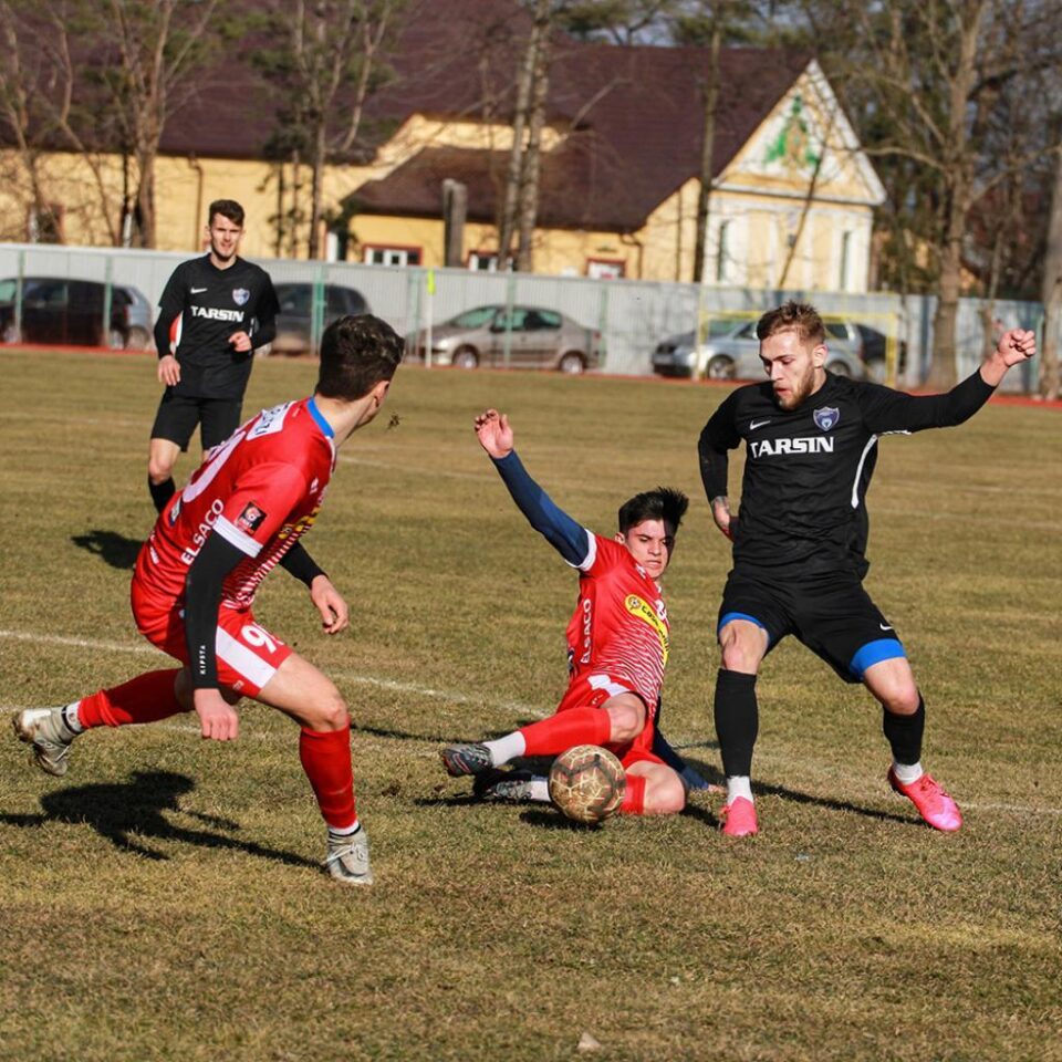 Bucovina Rădăuți a câștigat clar amicalul cu FC II Botoșani. Foto: Cristian Plosceac