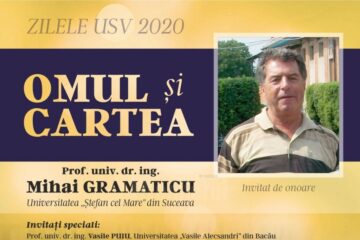Întâlnire cu profesor univ. dr. ing. Mihai Gramaticu, în cadrul evenimentului ”Omul și cartea”