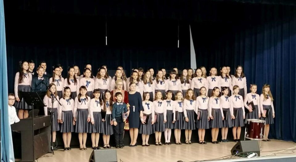 Corul „Vivat”, pe podium