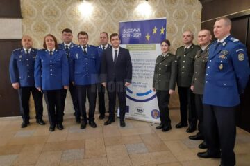 Jandarmii suceveni și reprezentanții Gărzii Naționale a Ucrainei, în întâlnire la Suceava
