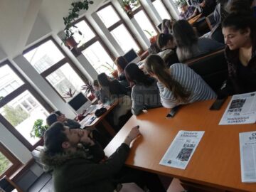 Ziarul ”Cuvânt Studențesc”, la lansare