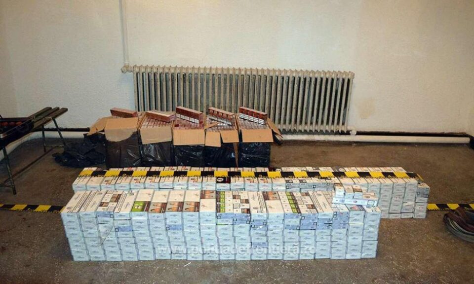 Captură de țigări de 15.000 de euro și doi ucraineni cercetați pentru contrabandă